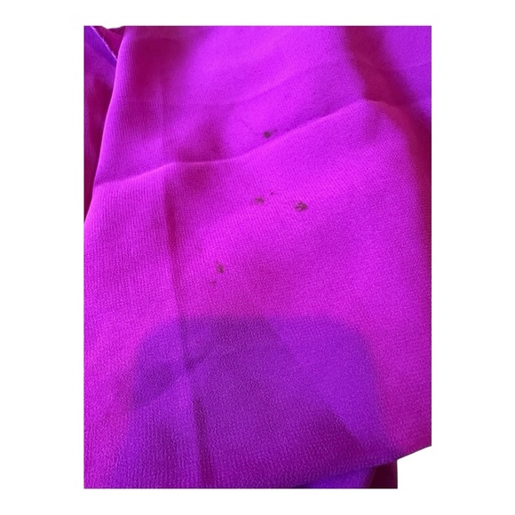 Vibrant Purple/Hot Pink Embellished Anarkali Suit - Picture 5 of 5